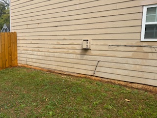 Same paver pad looking cleaner and more uniform after washing.
